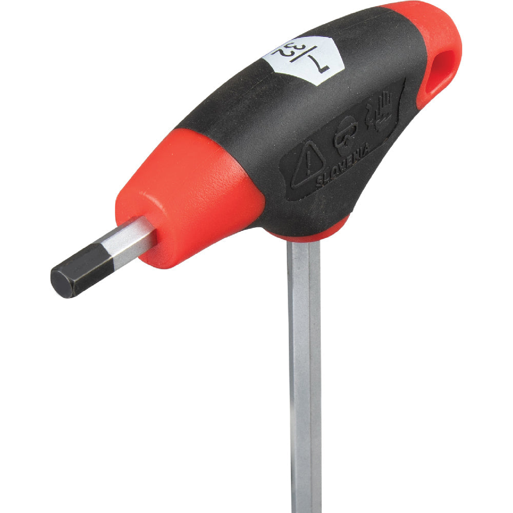 Klein Tools JTH610E Hex Key Set, SAE T-Handle, 6-Inch, with Stand, 10-Piece - Edmondson Supply