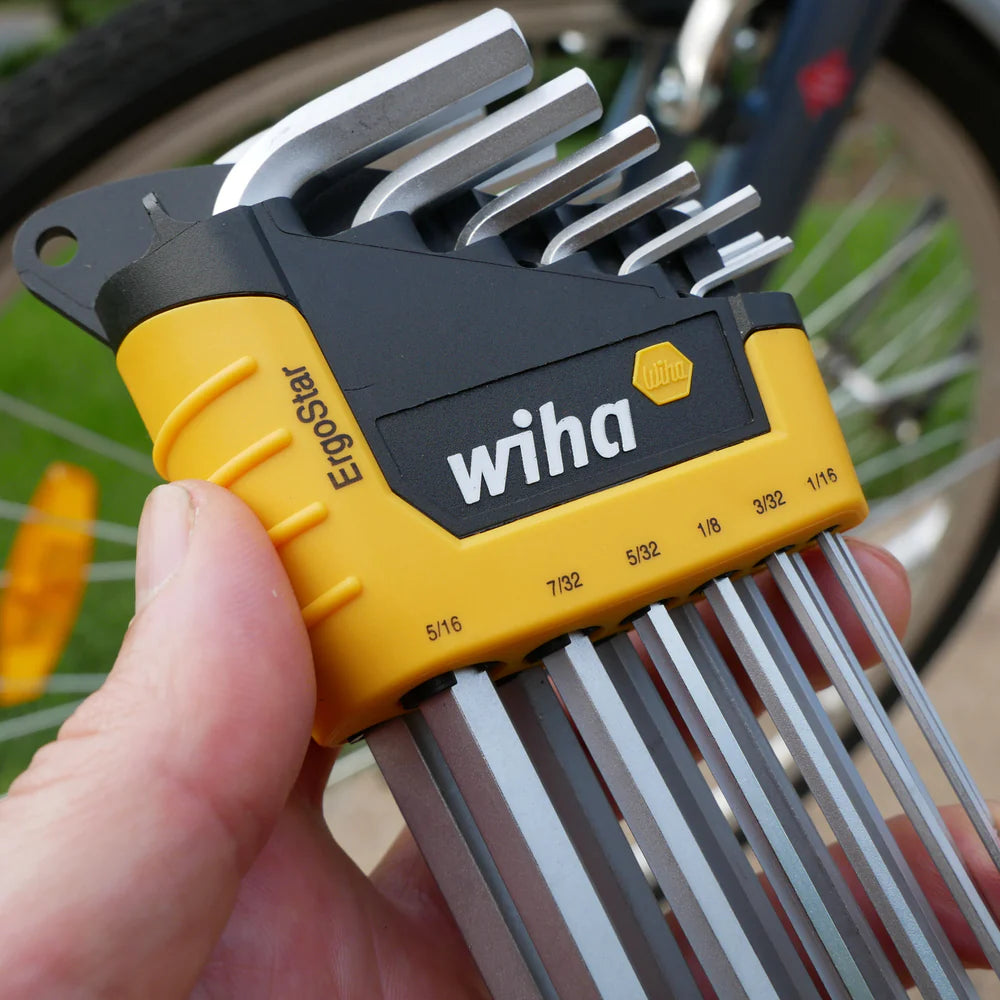 Wiha Tools 66991 13 Piece MagicRing Ball End Hex L-Key Set - Inch - Edmondson Supply
