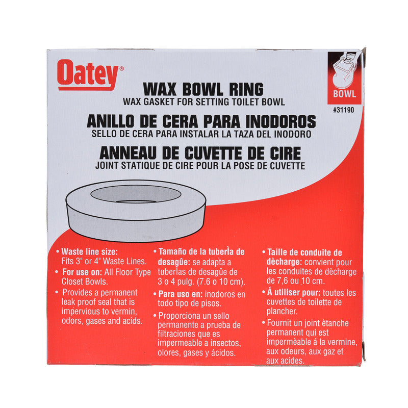 Oatey® 31190 Wax Bowl Rings - Edmondson Supply