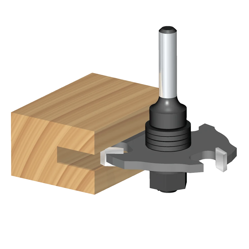 Freud 60-100 5/16" Slotting Cutter Arbor with 1/4" Shank - Edmondson Supply