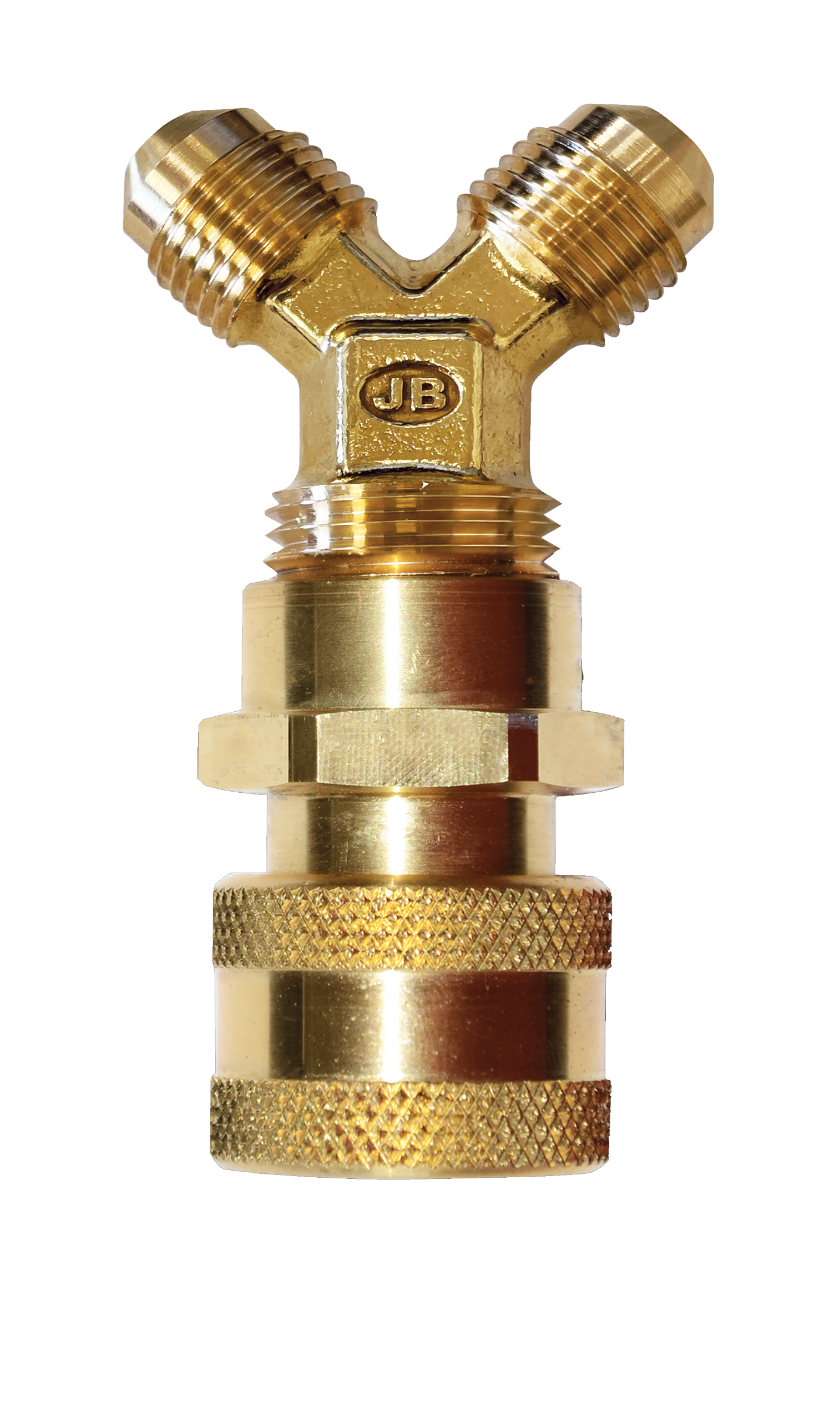 JB Industries QC-206 Y-FORCE Dual High Speed Quick Coupler Connector (3/8") - Edmondson Supply