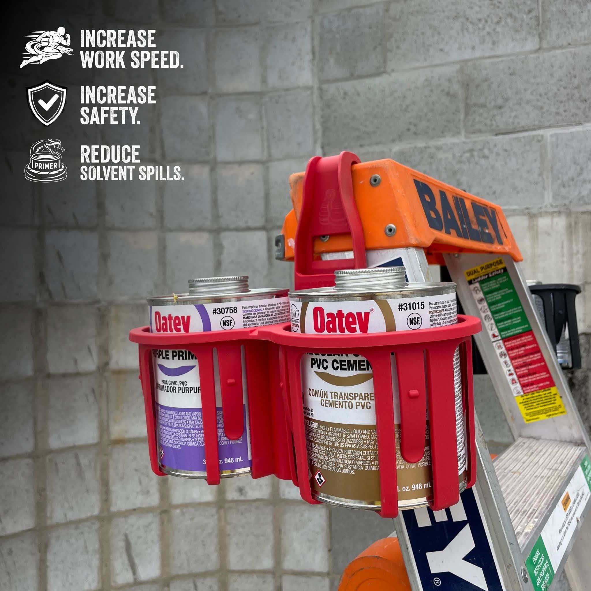 Rebend Industries Constricta Multi Pot Grip Glue & Primer Caddy - Edmondson Supply
