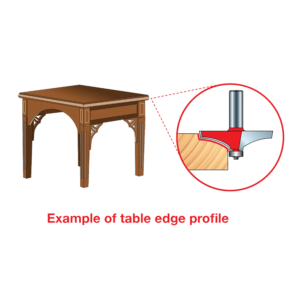 Freud 99-027 2-19/32" Table Edge & Handrail Bit - Edmondson Supply