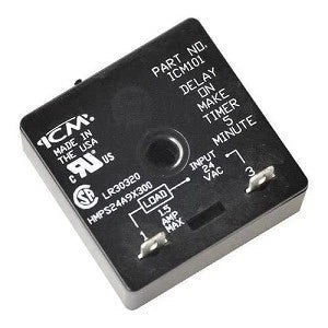 ICM Controls ICM101B 18-30VAC/DC, 5 Min Delay-on-Make Relay Timer - Edmondson Supply