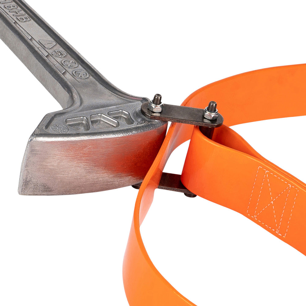 Klein Tools S18HB Grip-It™ Strap Wrench, 1-1/8 to 8-Inch, 18-Inch Handle - Edmondson Supply