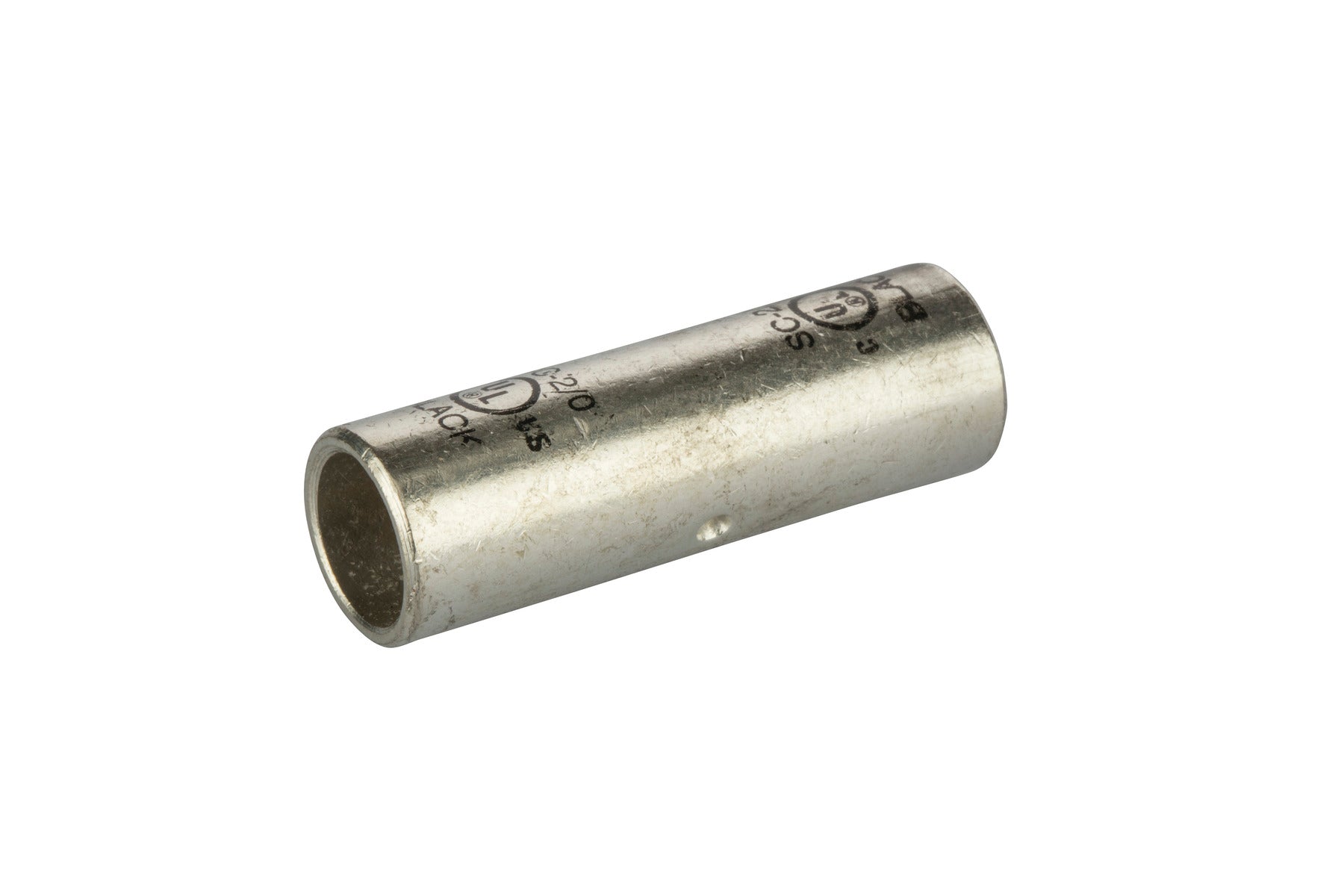 NSI SC-2/0 Short Copper Compression Splice, 2/0 AWG - Edmondson Supply