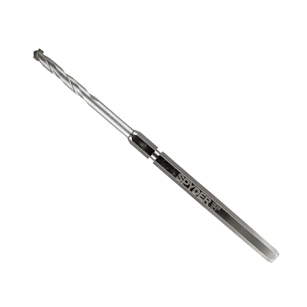 SPYDER 600649 Hex8 3/8" TCT Quick Change Hole Saw Arbor Pilot Bit Rapid Core Eject® - Edmondson Supply