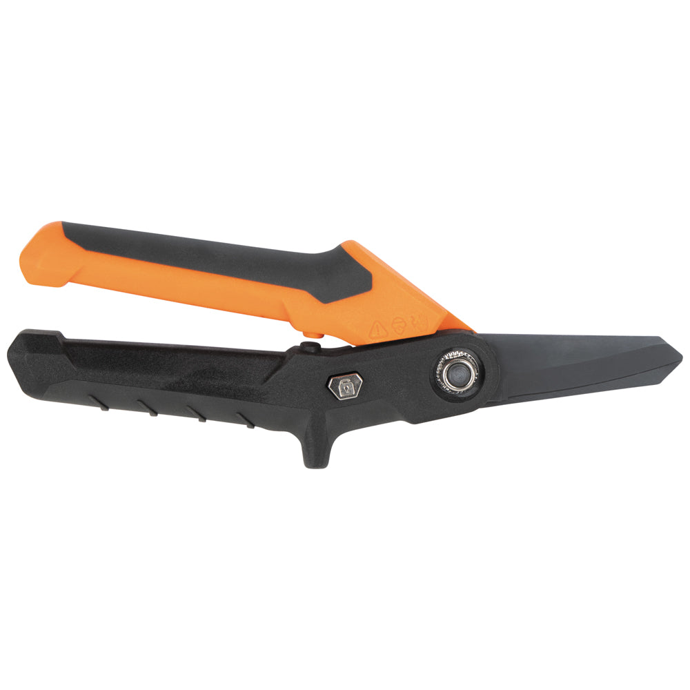Klein Tools T2107 Compact Titanium-Coated Utility Shears, 7-Inch - Edmondson Supply