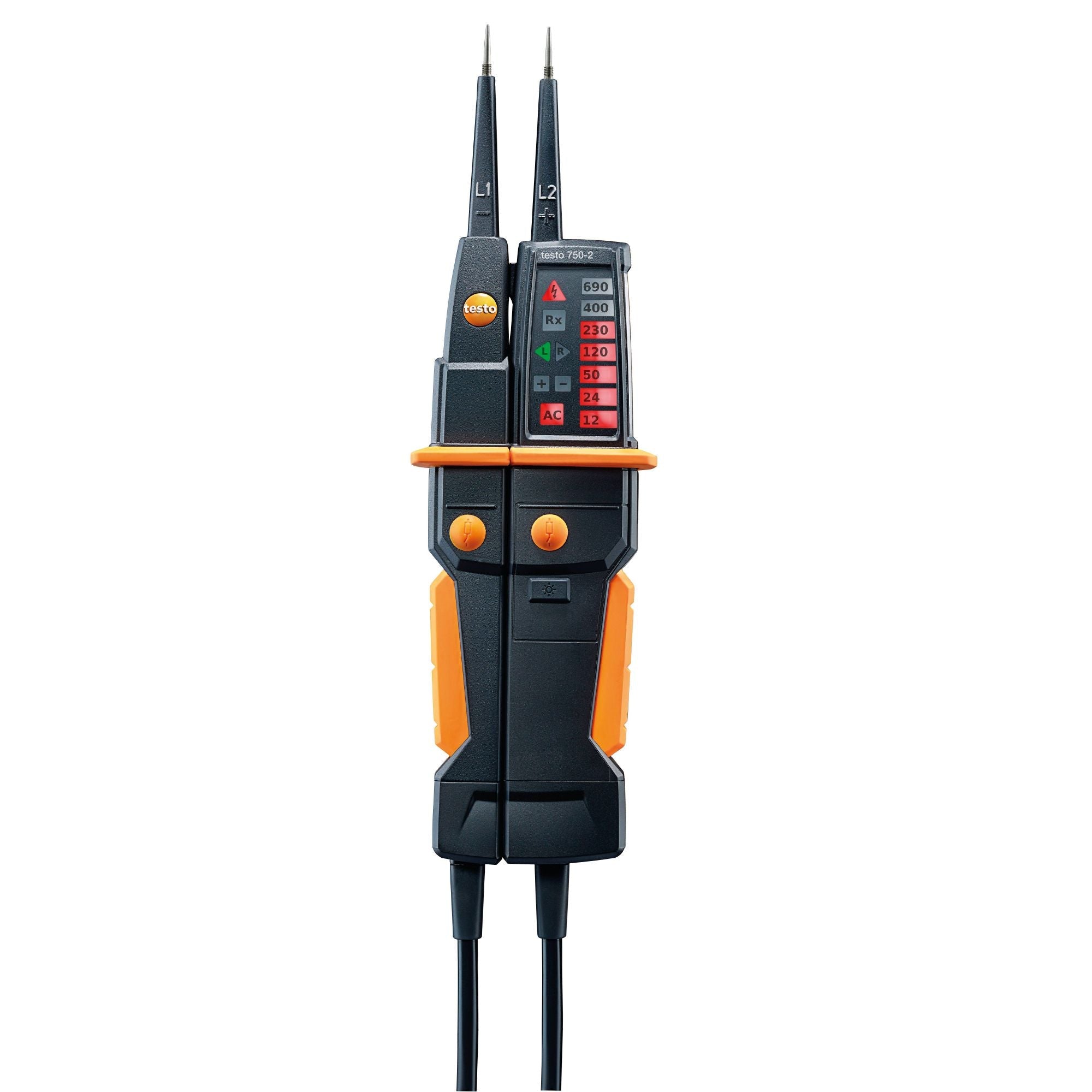 Testo 0590 7502 750-2 - Digital Voltage Tester with GFCI Test - Edmondson Supply