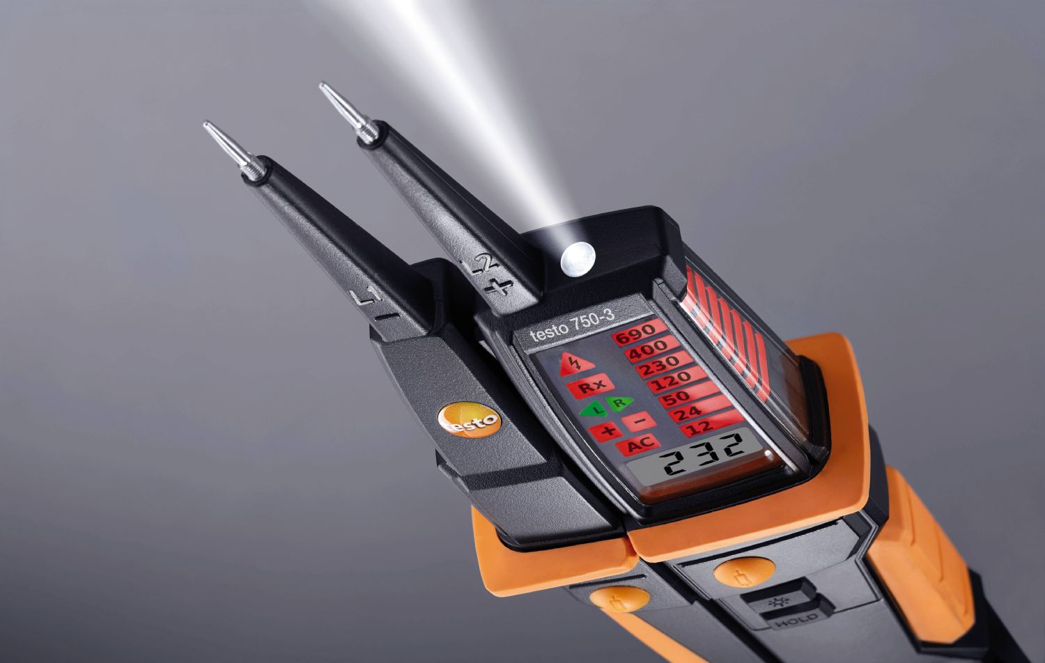 Testo 0590 7503 750-3 - Digital Voltage Tester with GFCI Test - Edmondson Supply