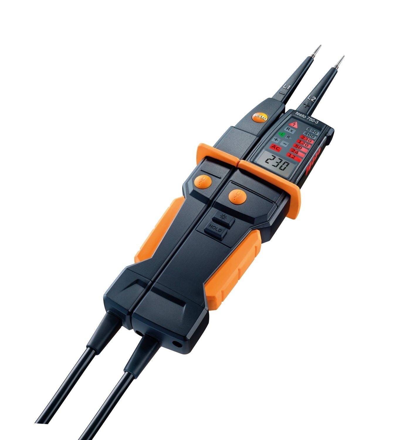 Testo 0590 7503 750-3 - Digital Voltage Tester with GFCI Test - Edmondson Supply