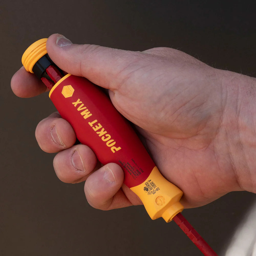 Wiha Tools 28345 6 Piece Insulated SlimLine PocketMax Multi-Driver - Edmondson Supply