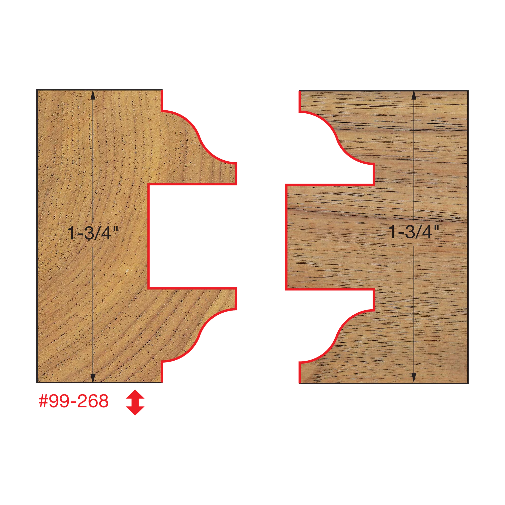 Freud 99-268 Entry & Interior Door Router Bit System - Edmondson Supply