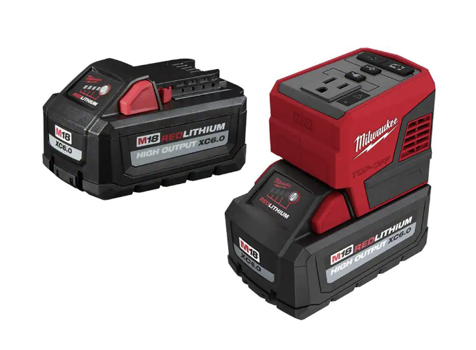 Milwaukee 2846-50 M18 TOP-OFF 175W Power Supply & M18(TM) Redlithium(TM) XC5.0 Battery Pack - Edmondson Supply