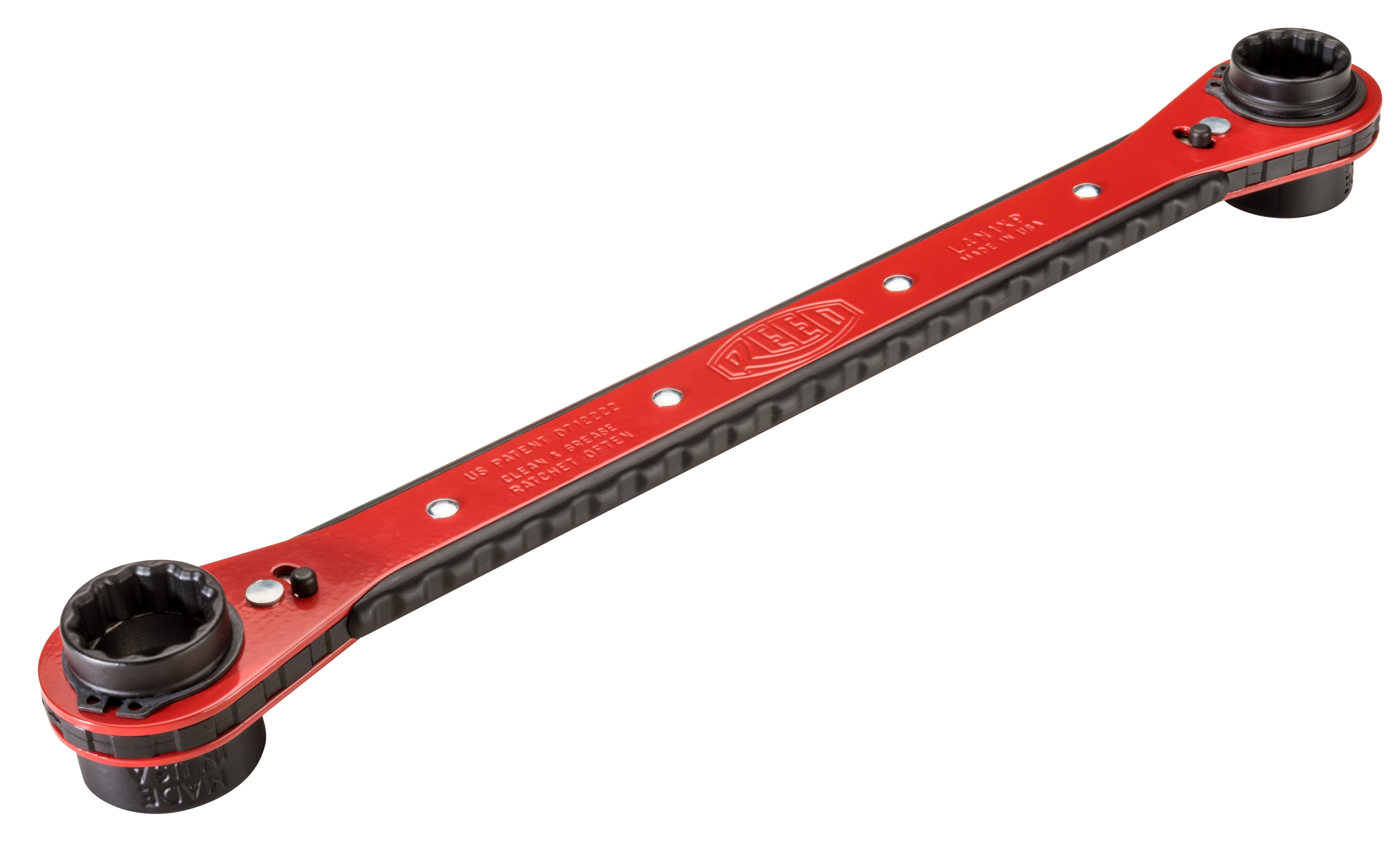 Reed Mfg L4N1XP Thru-Bolt™ 4-in-1 Ratchet Wrench - Edmondson Supply