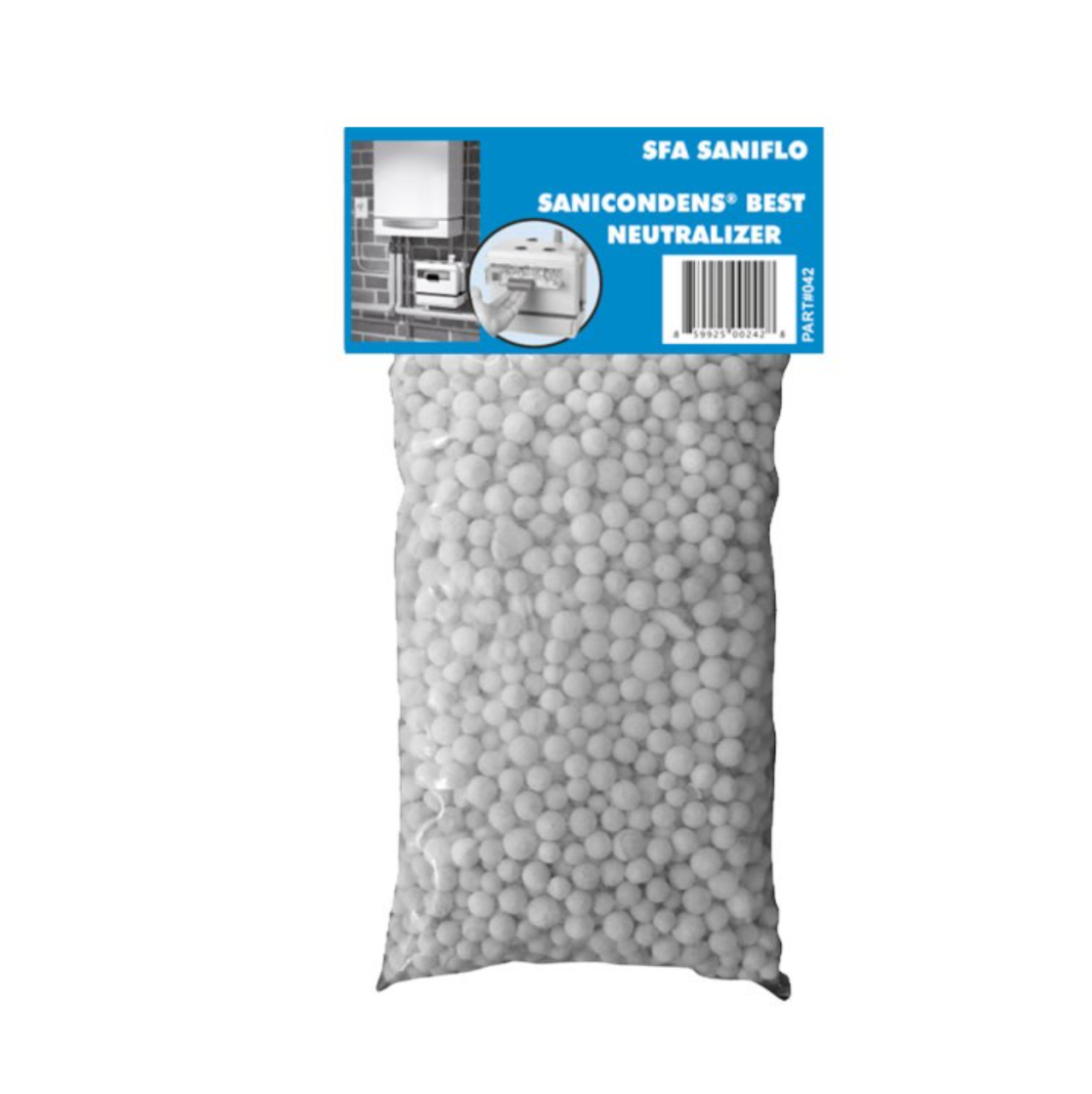 Saniflo 042 Sanicondens Best Flat Neutralizer - Edmondson Supply