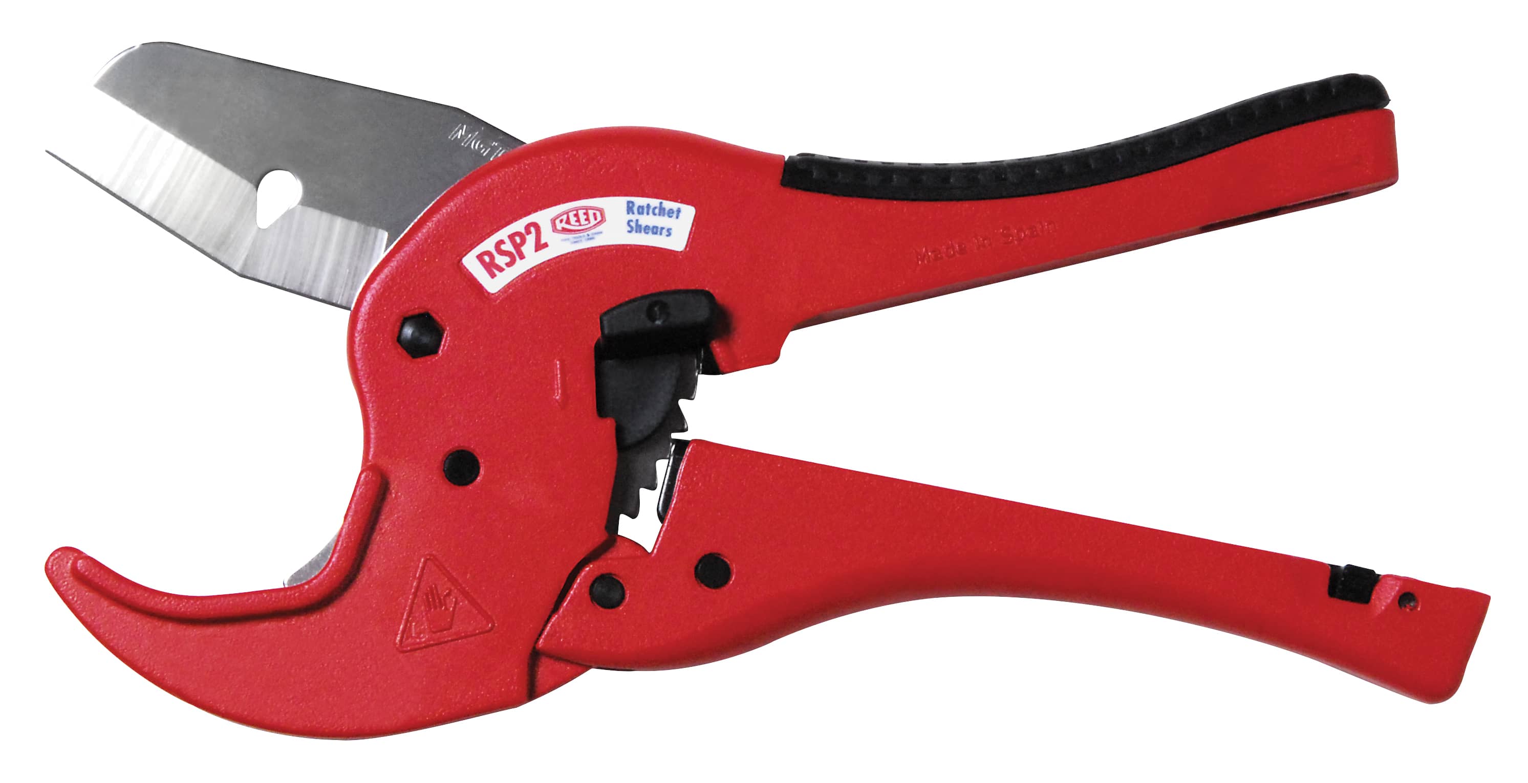 Reed Mfg RSP2 Ratchet Shears - 2" IPS, Pointed Blade - Edmondson Supply