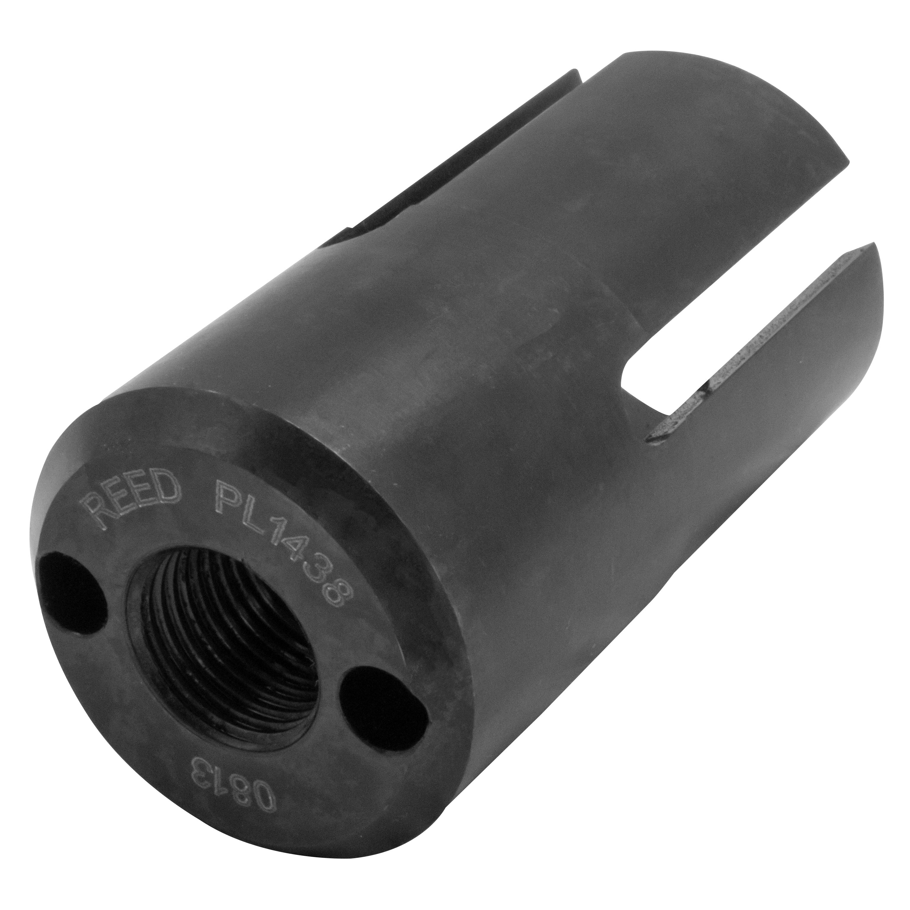 Reed Mfg PL1438 1-7/16" PVC/PE Shell Cutter for Drilling Machines, 1-1/2" NPT & AWWA - Edmondson Supply