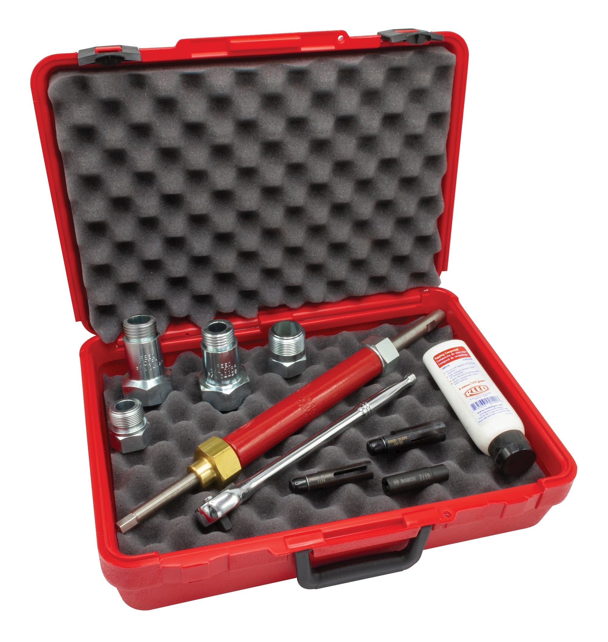 Reed Mfg DMPVCCOMPLETE PVC/PE Drilling Machine Complete Kit, 3/4" - 1" - Edmondson Supply