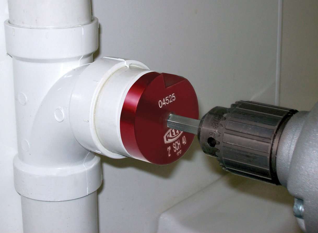 Reed 04525 - PPR200 2" Clean Ream Extreme® Plastic Pipe Fitting Reamer - Edmondson Supply