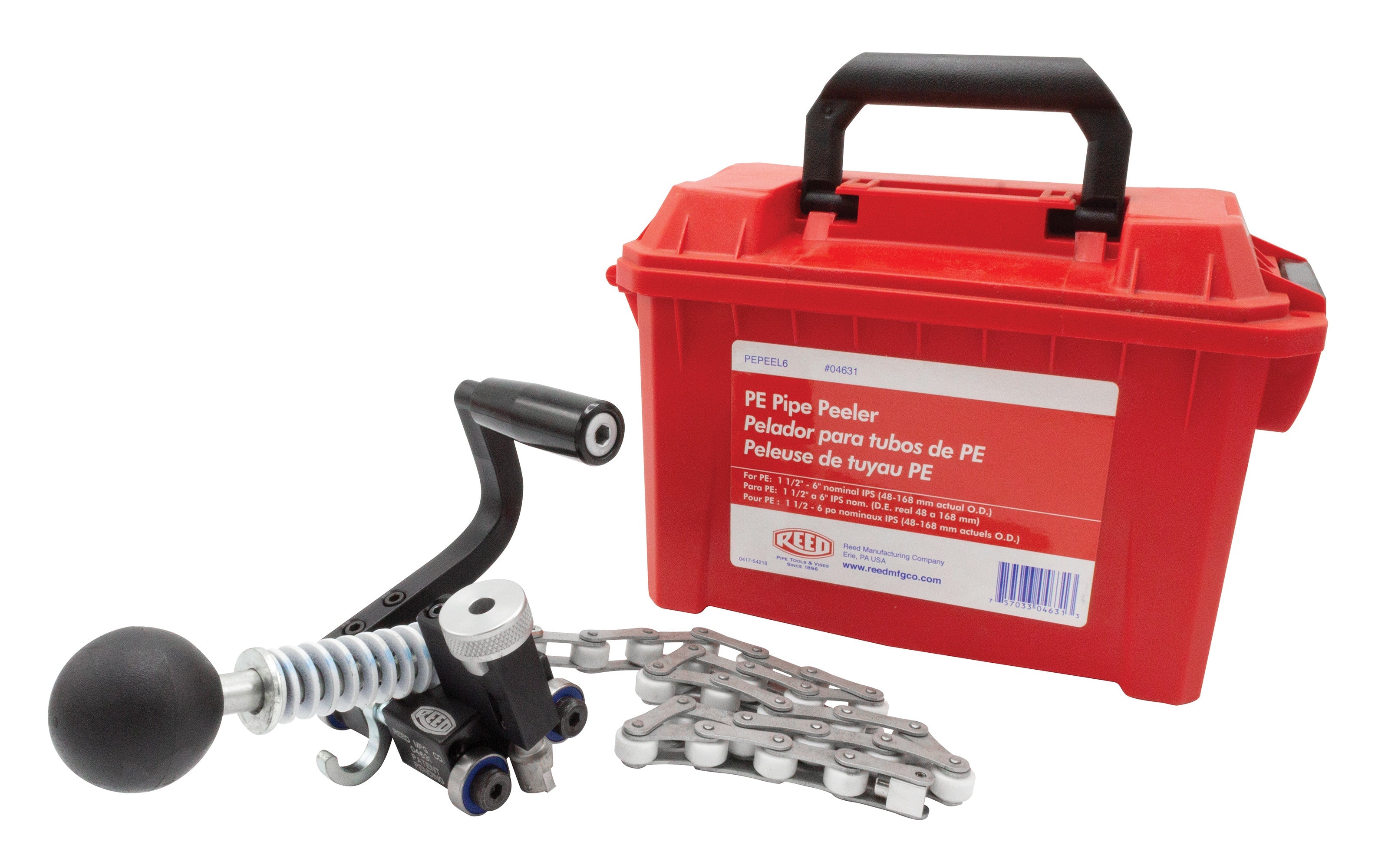 Reed Mfg PEPEEL6 PE Pipe Peeler, 1-1/2" - 6" - Edmondson Supply