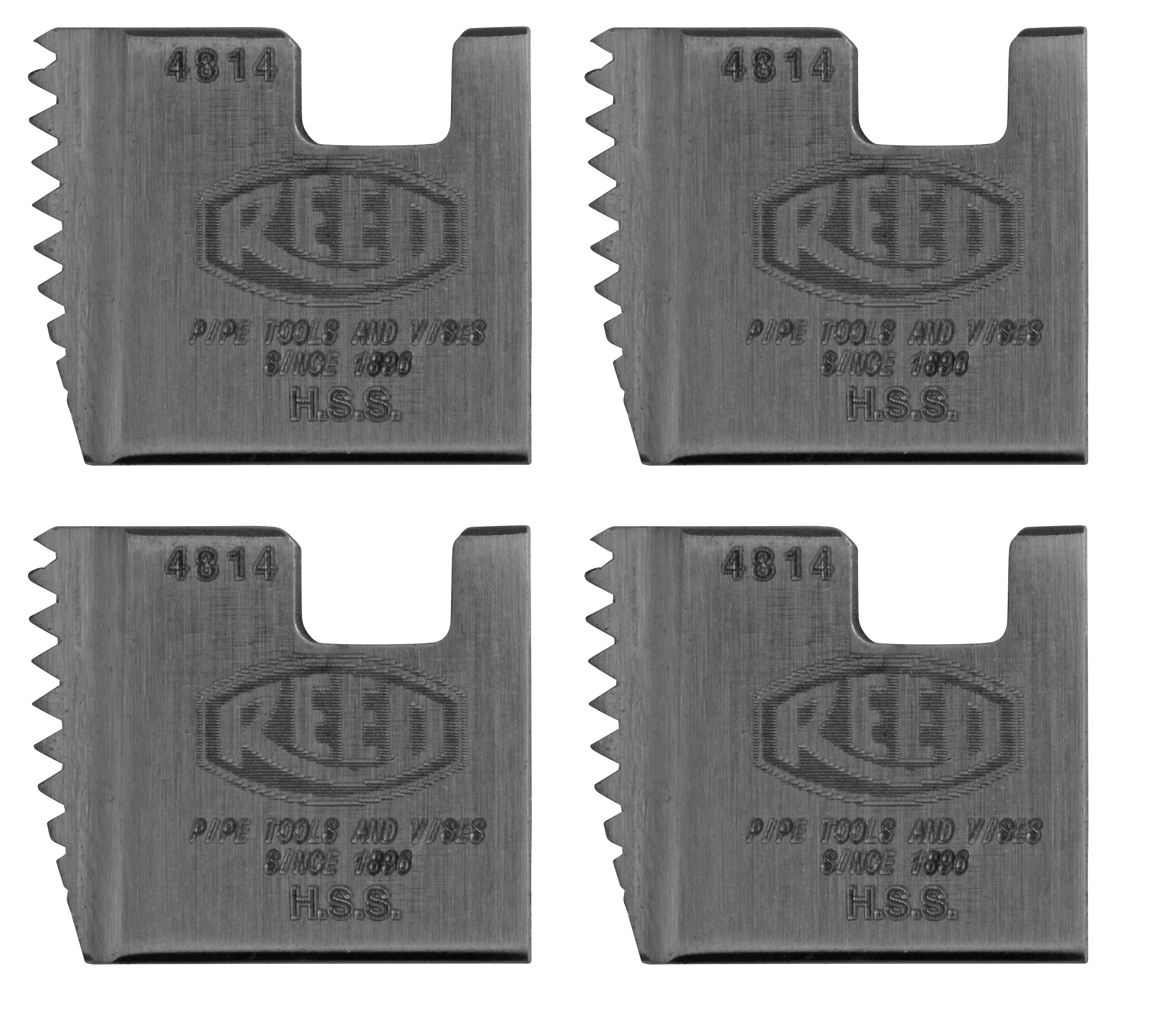 Reed Mfg R12DN 1 1/4 R12+ Segmental Dies, 1-1/4" NPT - Edmondson Supply