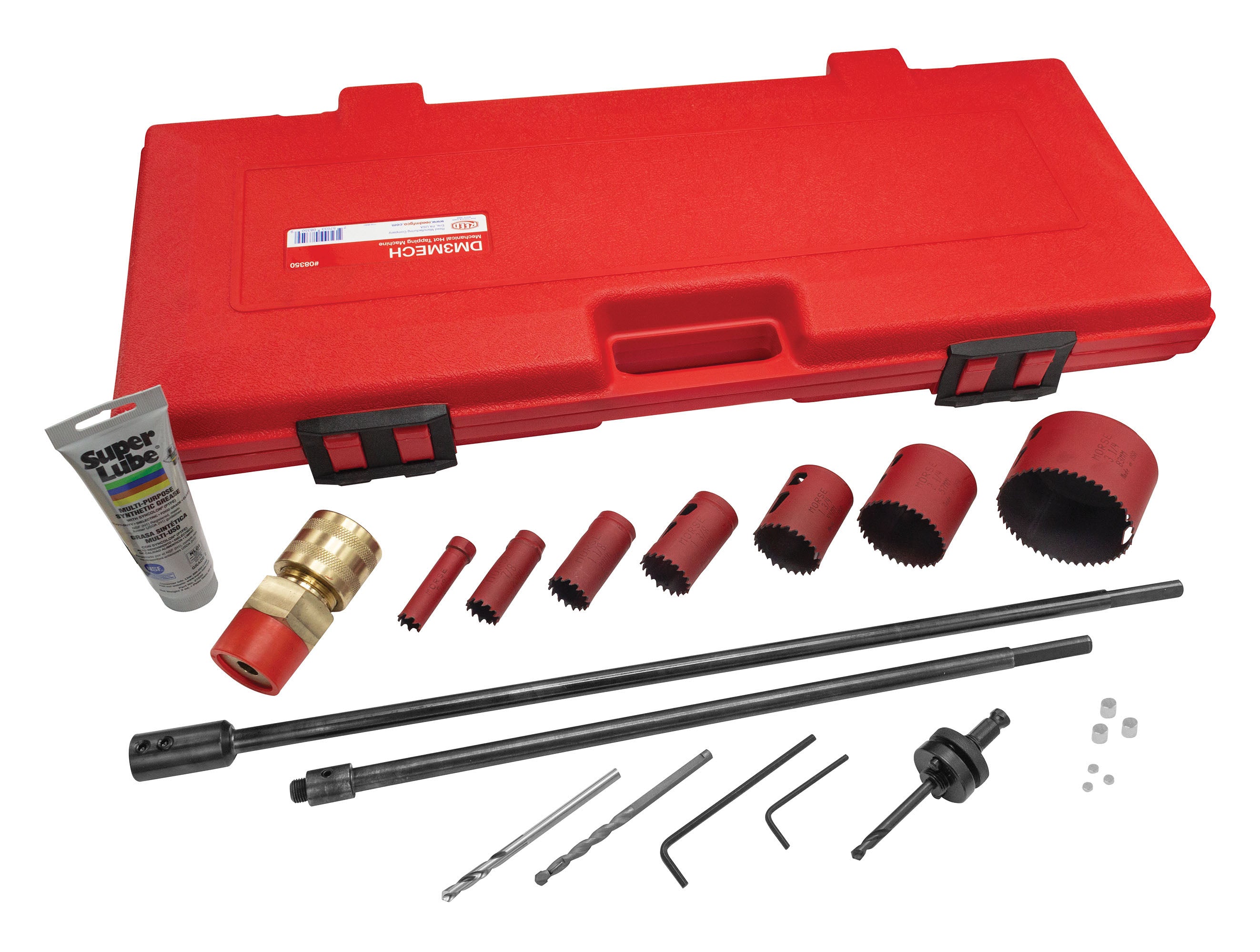 Reed Mfg DM3MECH Mechanical Hot Tapping Machine Complete Kit for NPT - Edmondson Supply