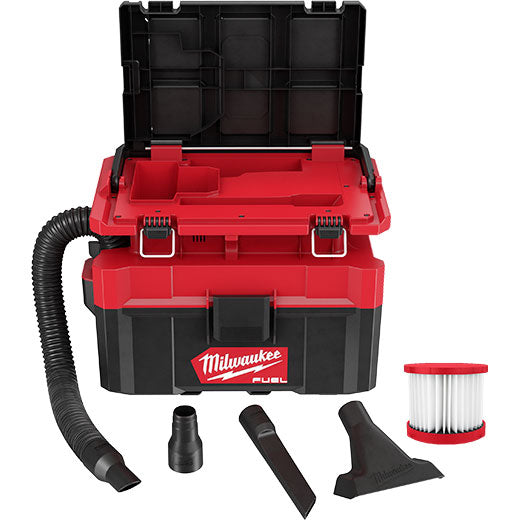 Milwaukee 0970-20 M18 FUEL™ PACKOUT™ 2.5 Gallon Wet/Dry Vacuum - Edmondson Supply