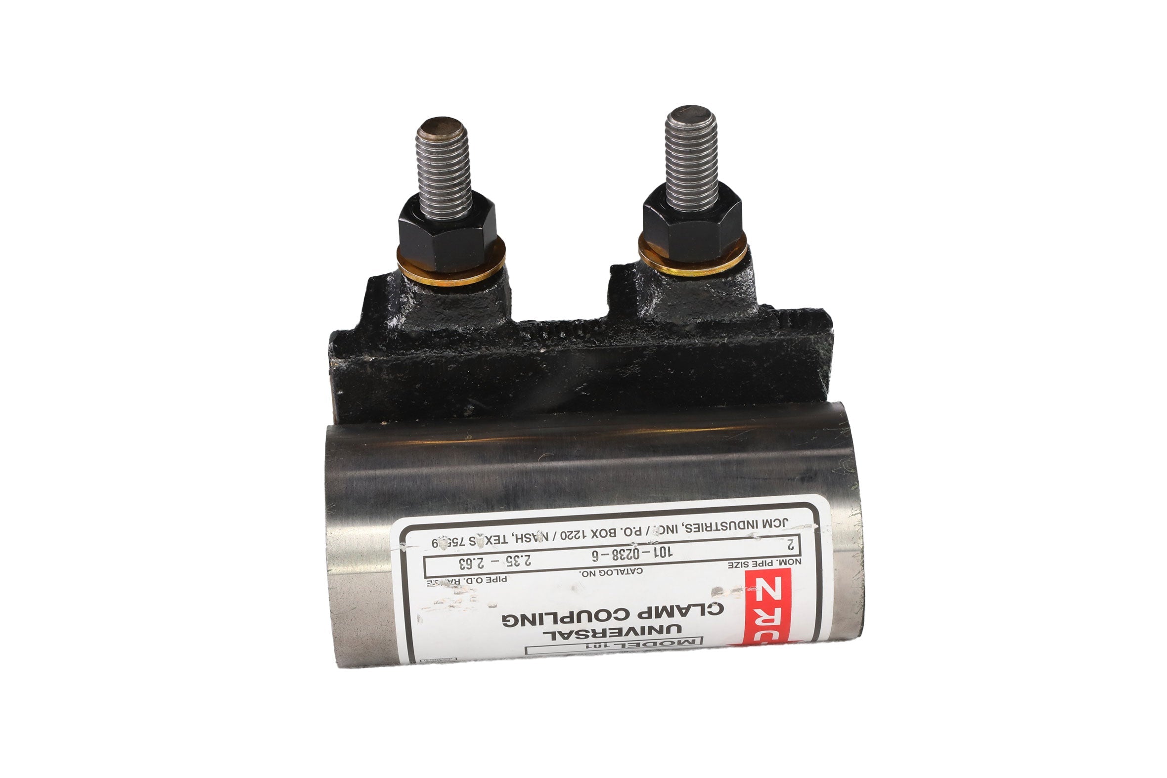 JCM Industries 101-0238-6 2" - 2-1/2" x 6" Universal Clamp Coupling - Edmondson Supply