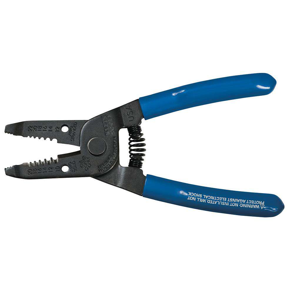 Klein Tools 1011 Wire Stripper/Cutter 10-20, 12-22 AWG - Edmondson Supply