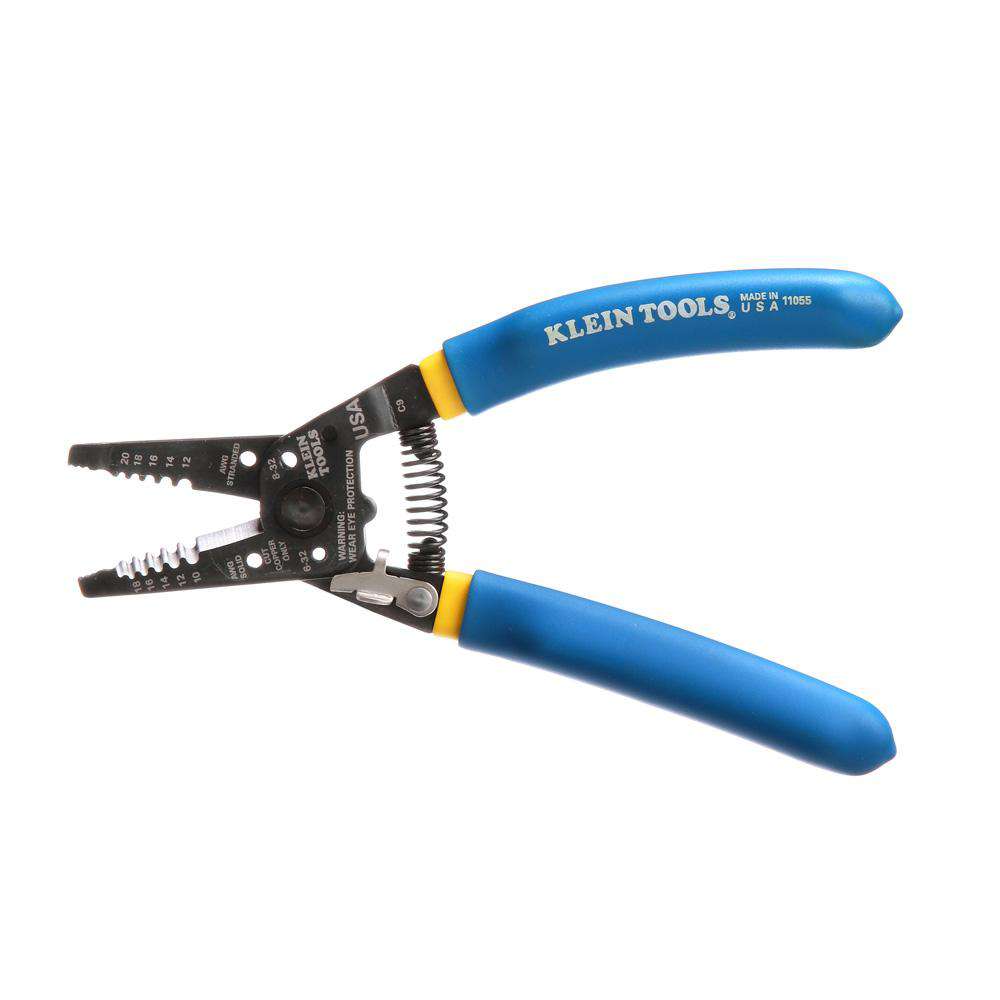 Klein Tools 11055 Klein Kurve® Solid and Stranded Copper Wire Stripper & Cutter - Edmondson Supply