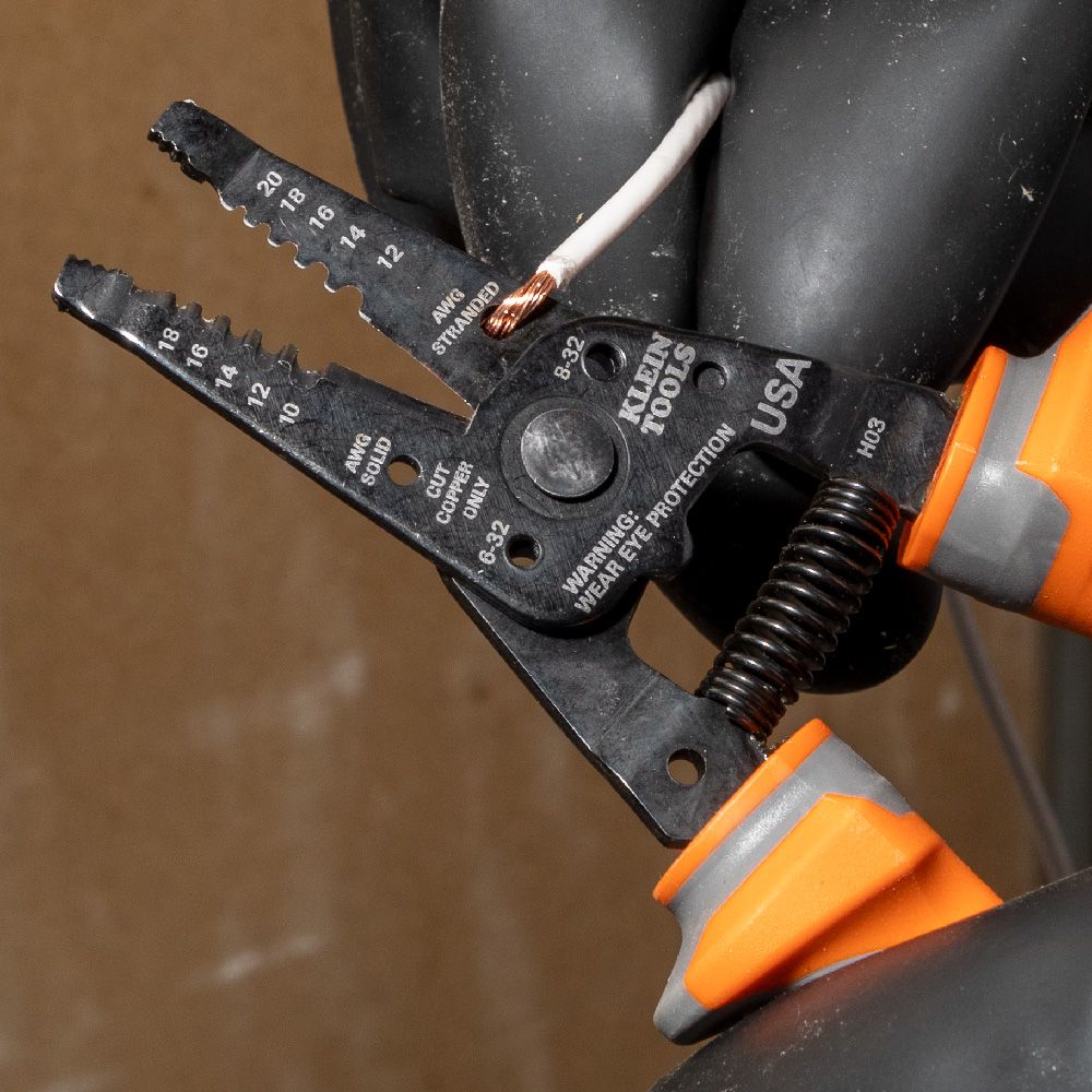 Klein Tools 11055RINS Insulated Klein-Kurve® Wire Stripper and Cutter - Edmondson Supply