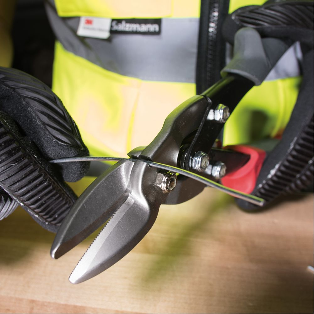 Klein Tools 1200L Aviation Snips with Wire Cutter, Left - Edmondson Supply