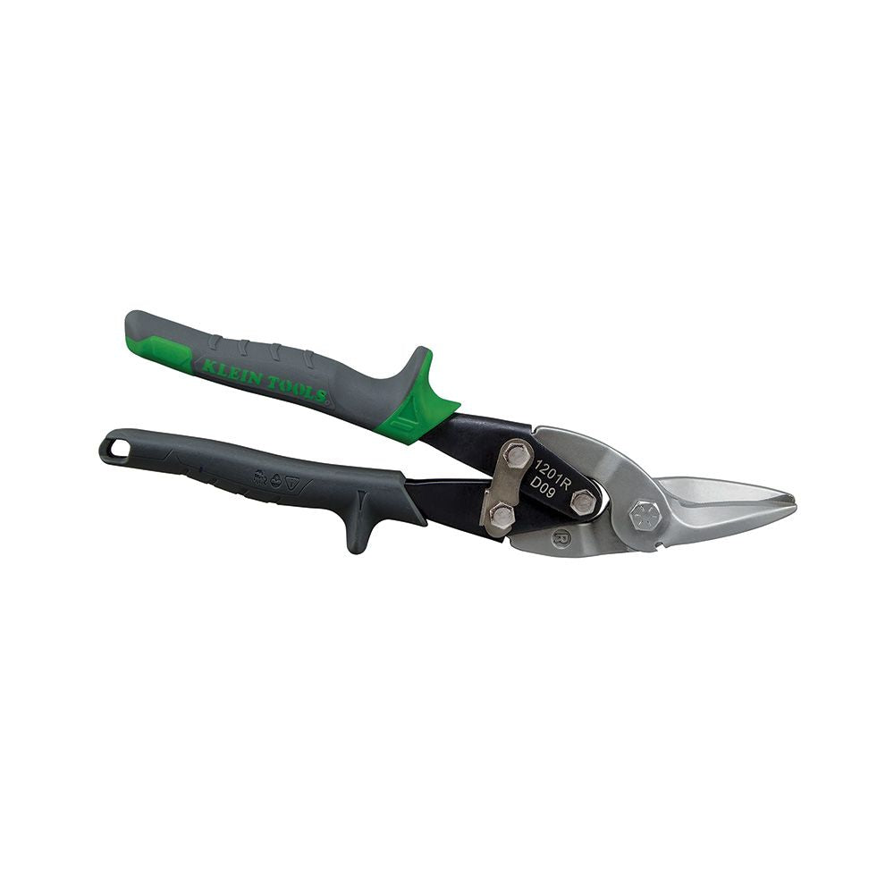 Klein Tools 1201R Aviation Snips with Wire Cutter, Right - Edmondson Supply
