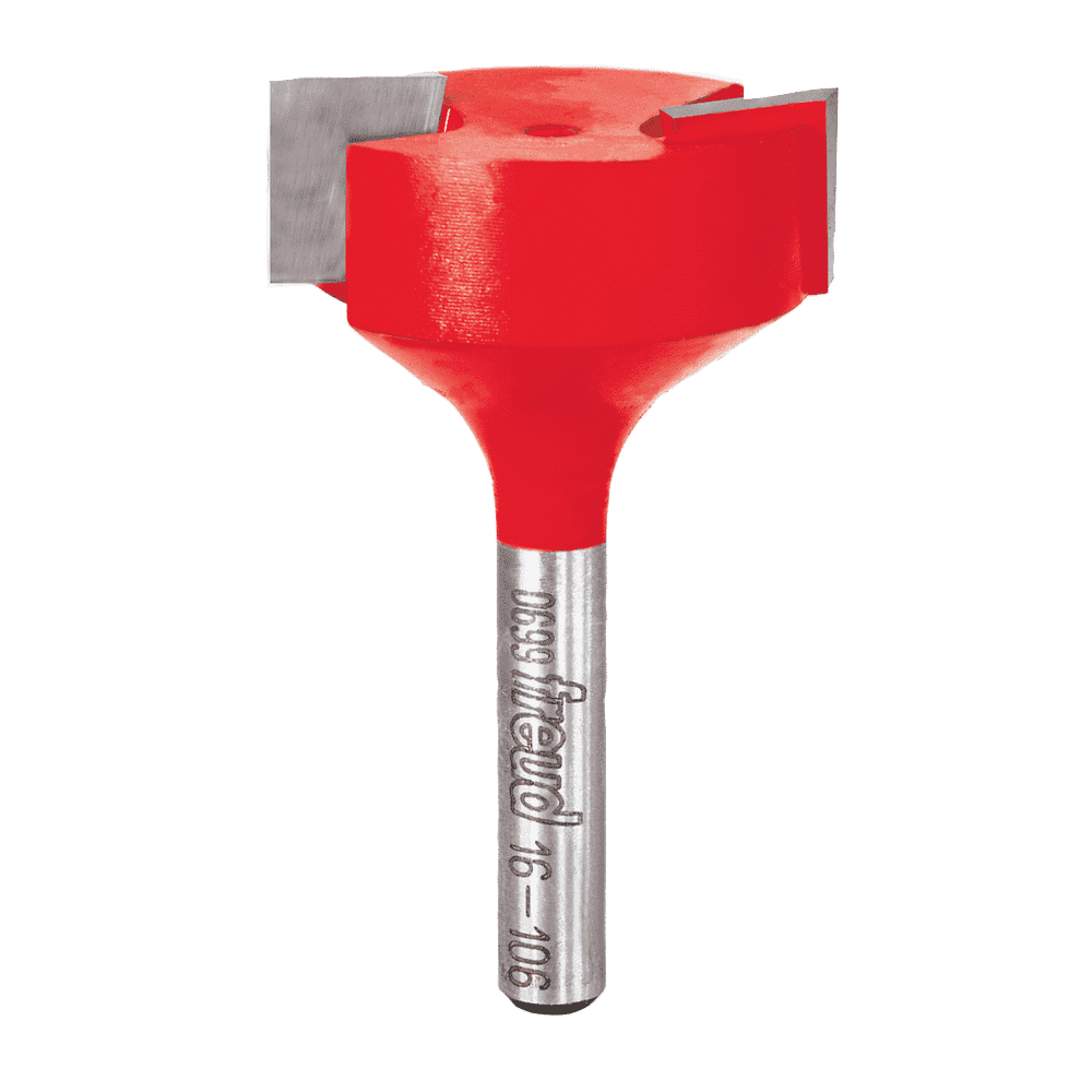 Freud 16-106 1‑1/4” Spoilboard Surfacing & Mortising Bit - Edmondson Supply