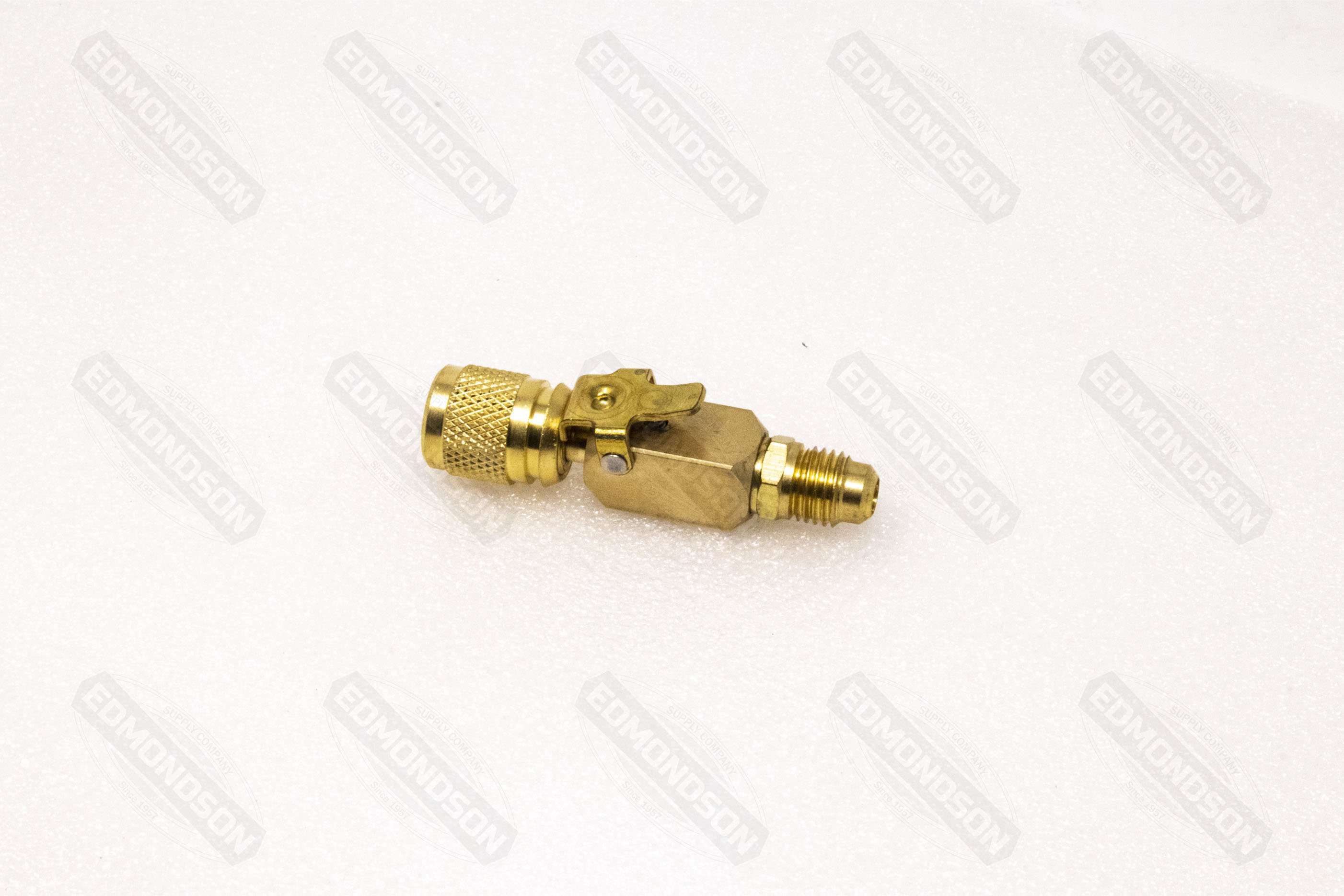 Imperial 16-C Kwik-Coupler™ Adapter Straight (45° Flare) 1/4” female x 1/4” male - Edmondson Supply
