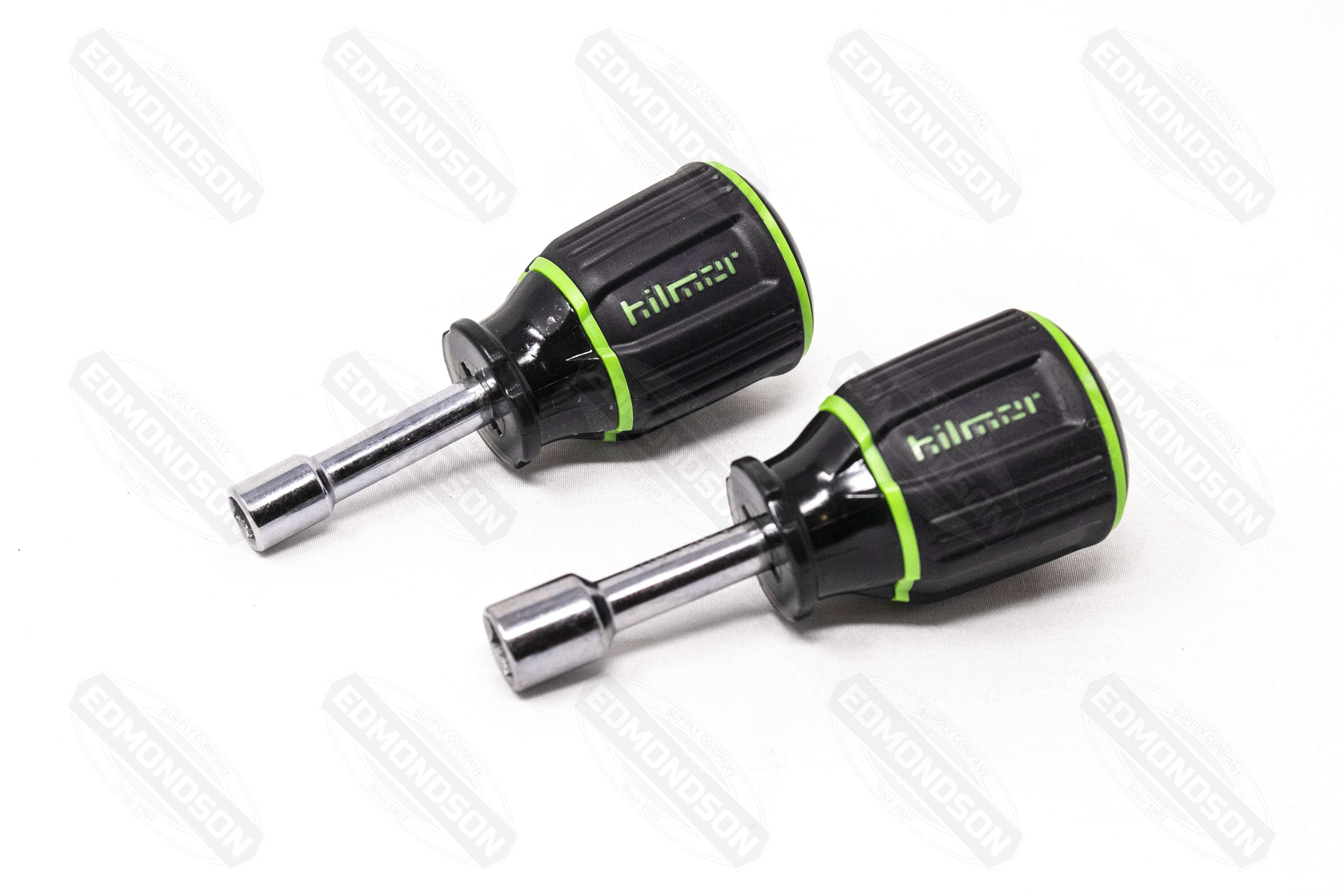 Hilmor 1839057 SHSM2PC Magnetic Tip Stubby Nut-Driver Set - 1/4" & 5/16" - Edmondson Supply