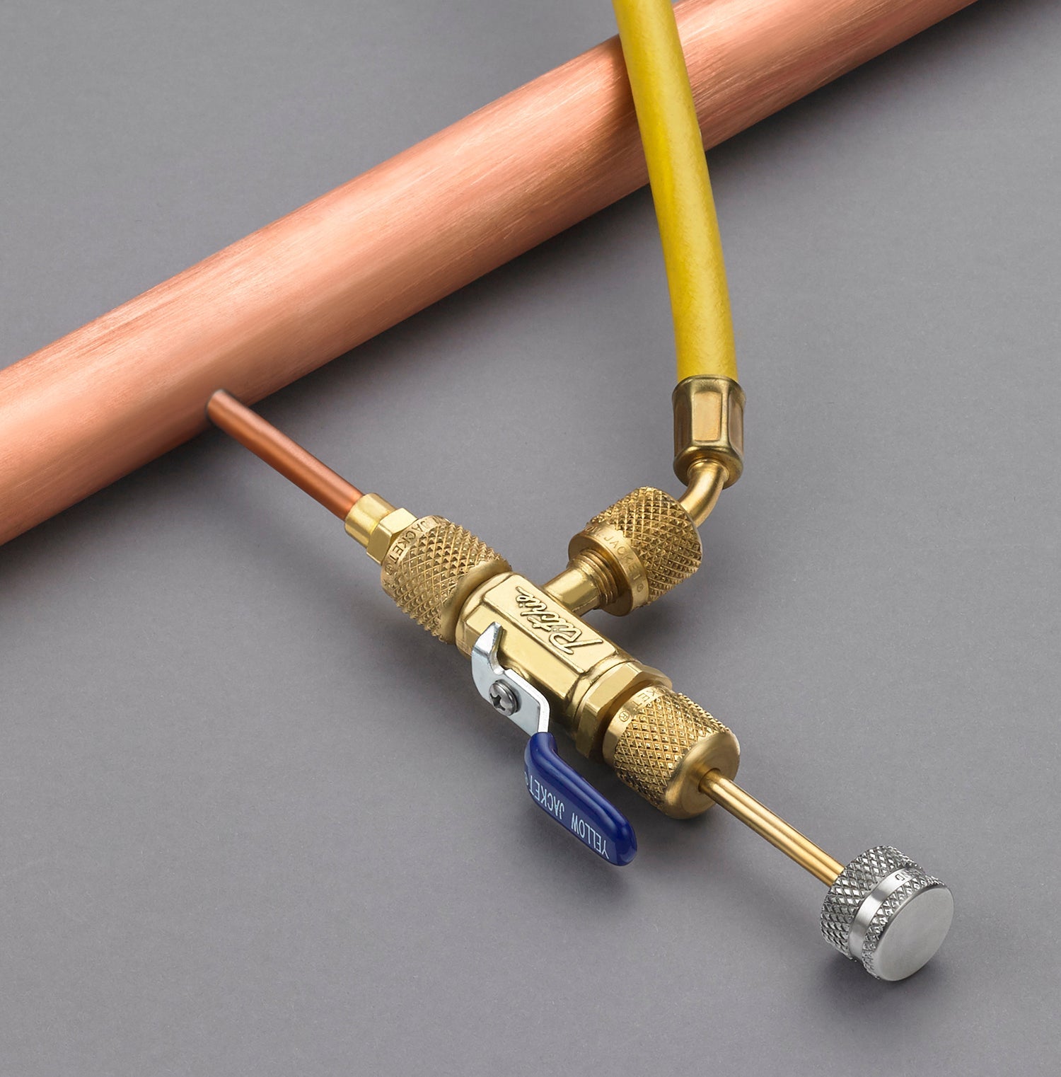 Yellow Jacket 18992 RealTorque™ 5/16” Vacuum/Charge Valve with Side Port - Edmondson Supply