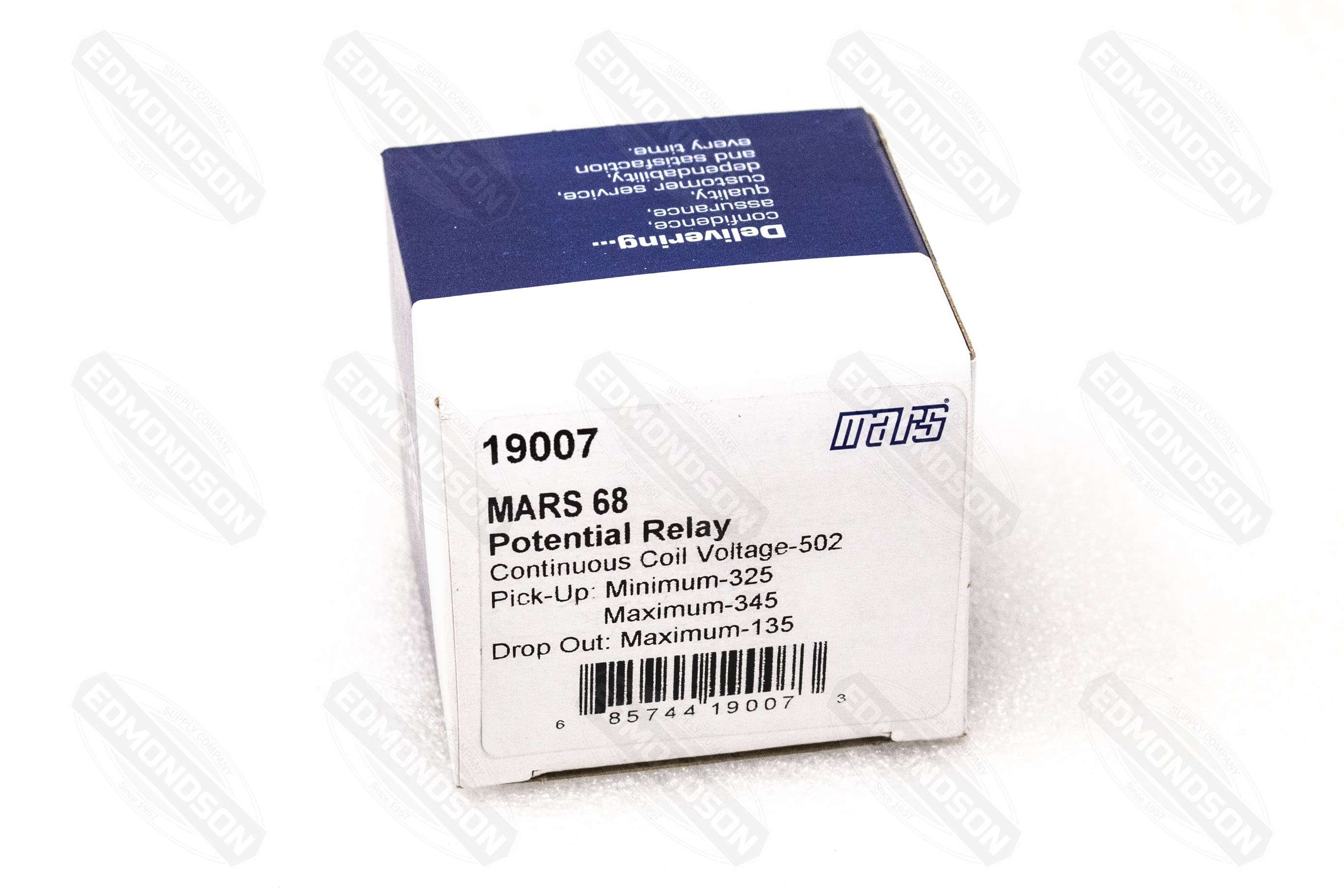 MARS 19007 68 Universal Potential Relay, 502V - Edmondson Supply