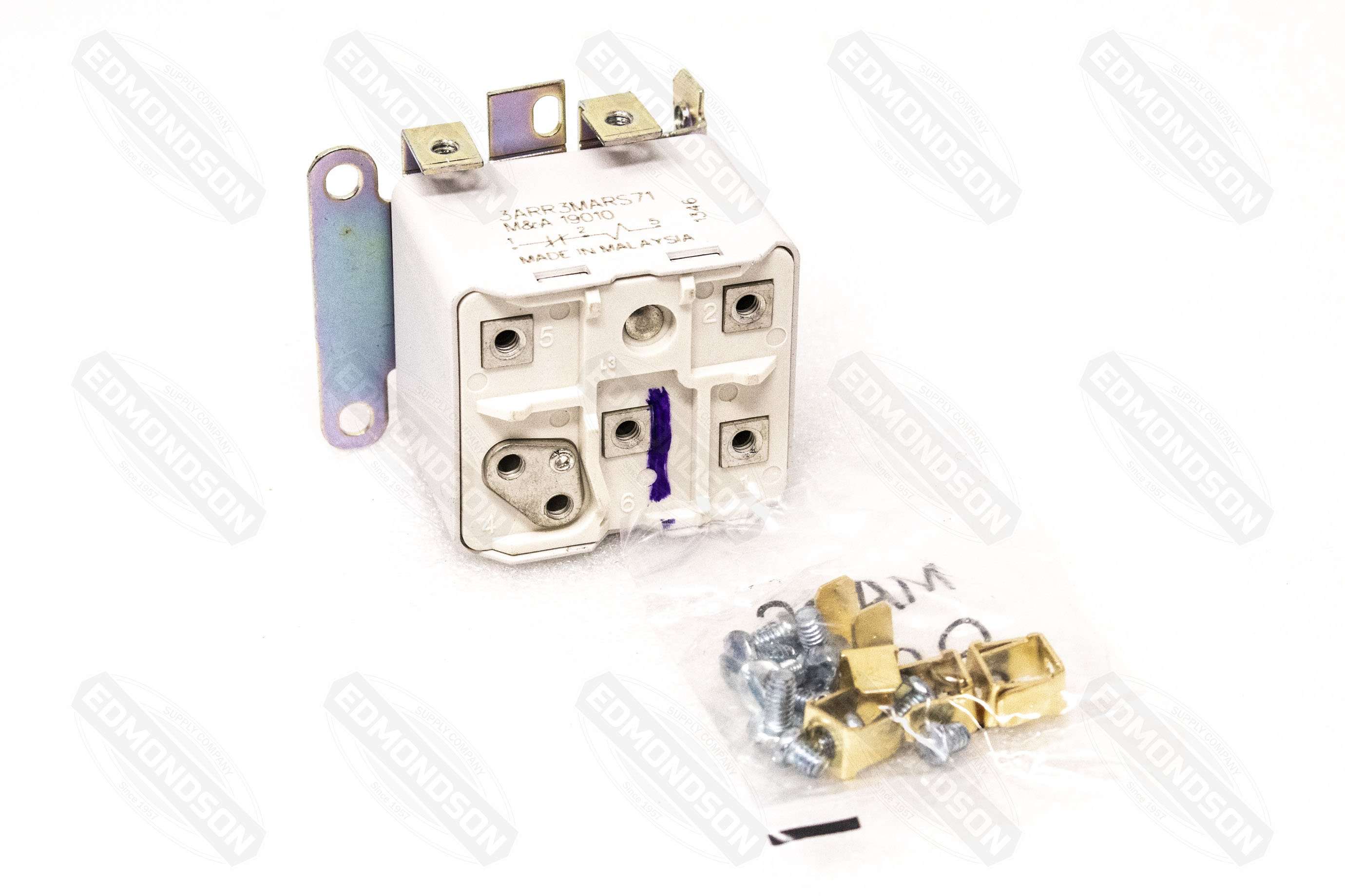 MARS 19010 71 Universal Potential Relay, 420V - Edmondson Supply