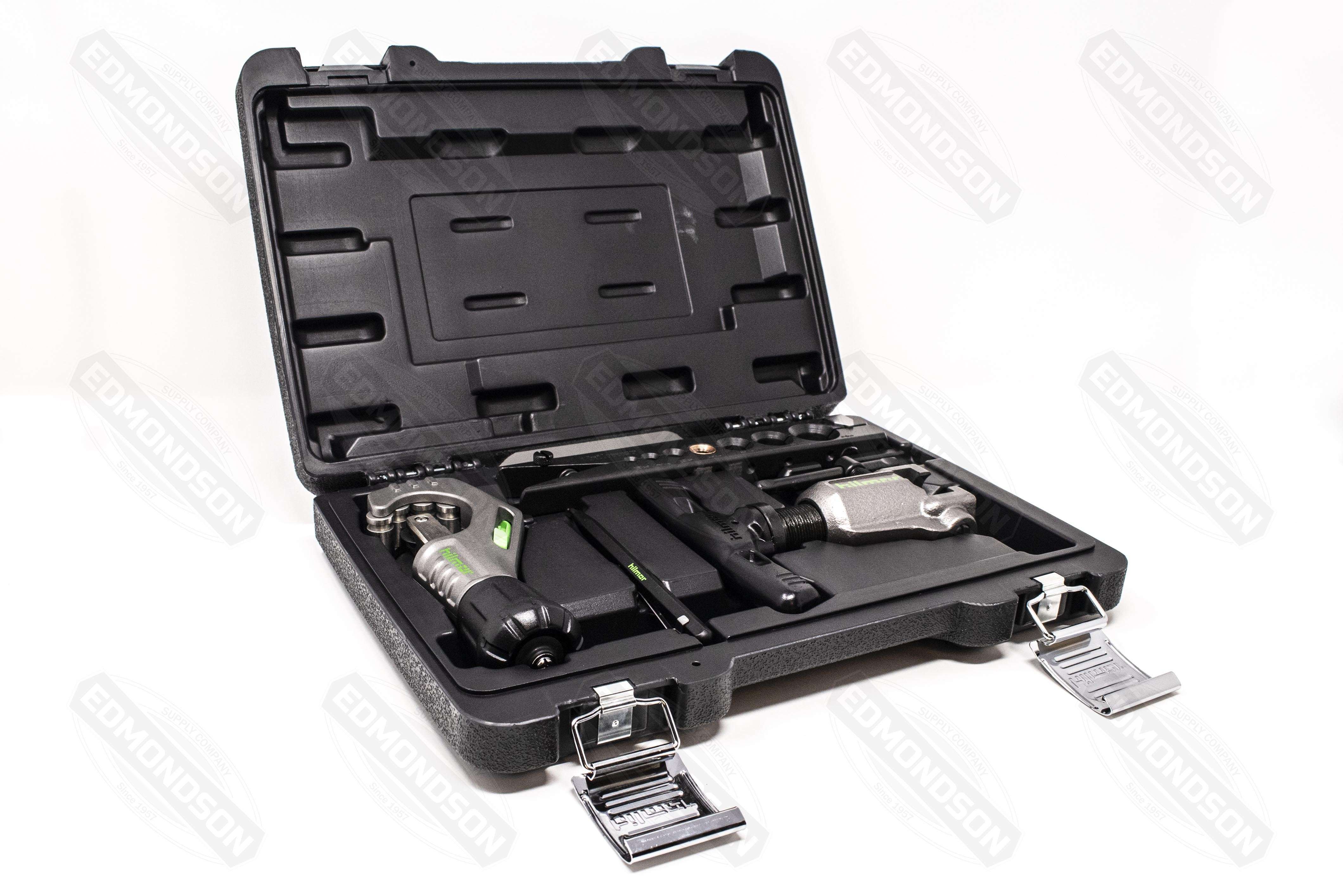Hilmor 1937685 FTOK Orbital Flare Kit with Tubing Cutter and Deburring Tool - Edmondson Supply