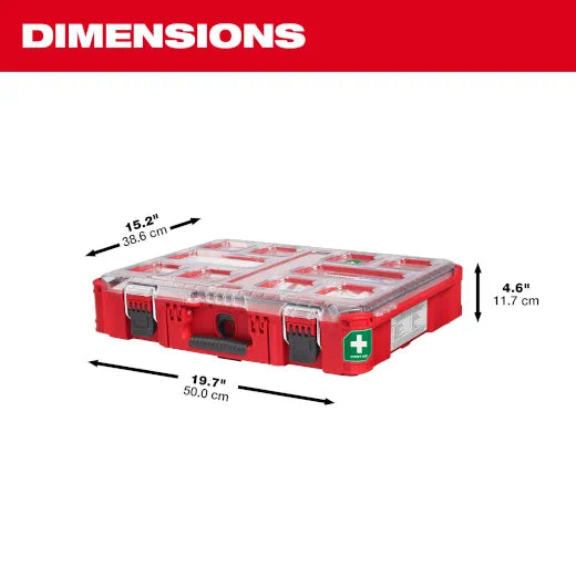 Milwaukee 48-73-8430C 193PC Class B Type III PACKOUT™ First Aid Kit - Edmondson Supply