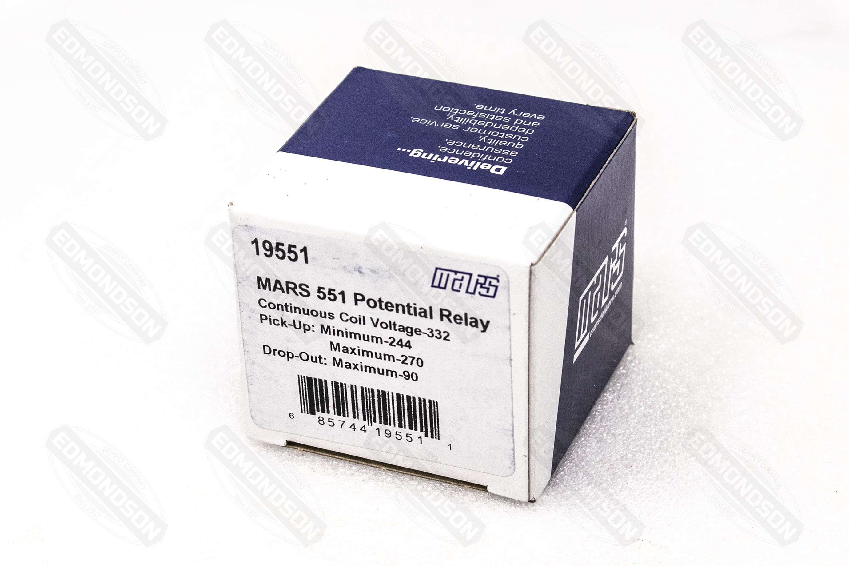 MARS 19551 551 Potential Relay, 332V - Edmondson Supply