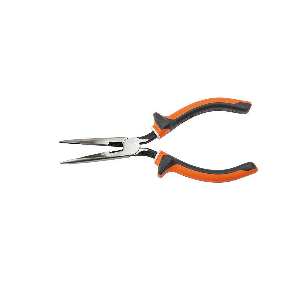 Klein Tools 203-7-EINS Long Nose Side Cut Pliers, 7-Inch Slim Insulated - Edmondson Supply