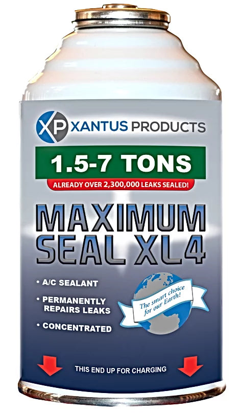 Xantus Products 21-101 Max Seal XL4 AC Leak Sealant, 1.5 - 5 Tons, 4oz Can - Edmondson Supply