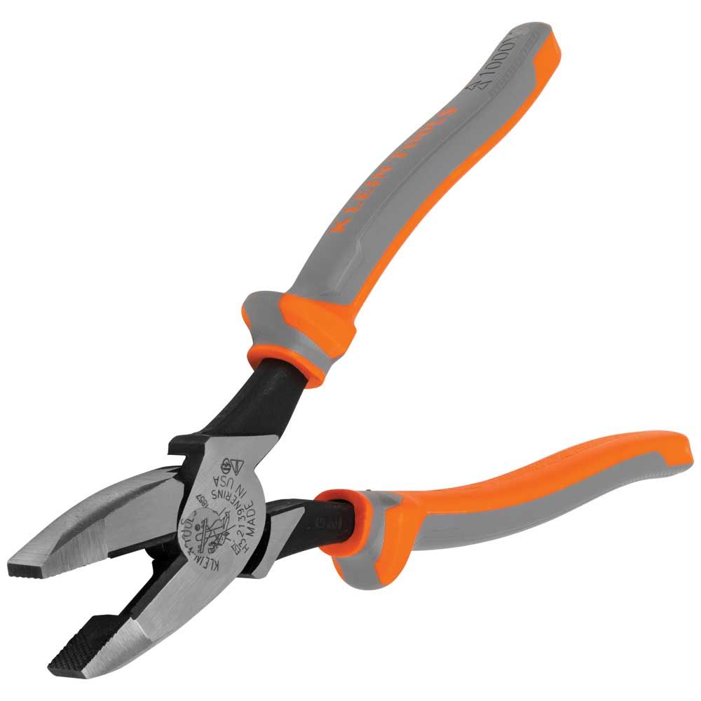 Klein Tools 2139NERINS Insulated Pliers, Side Cutters, 9-Inch - Edmondson Supply