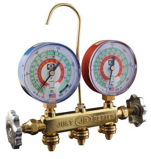 JB Industries 22225 Patriot 2-Valve Brass Manifold - Edmondson Supply