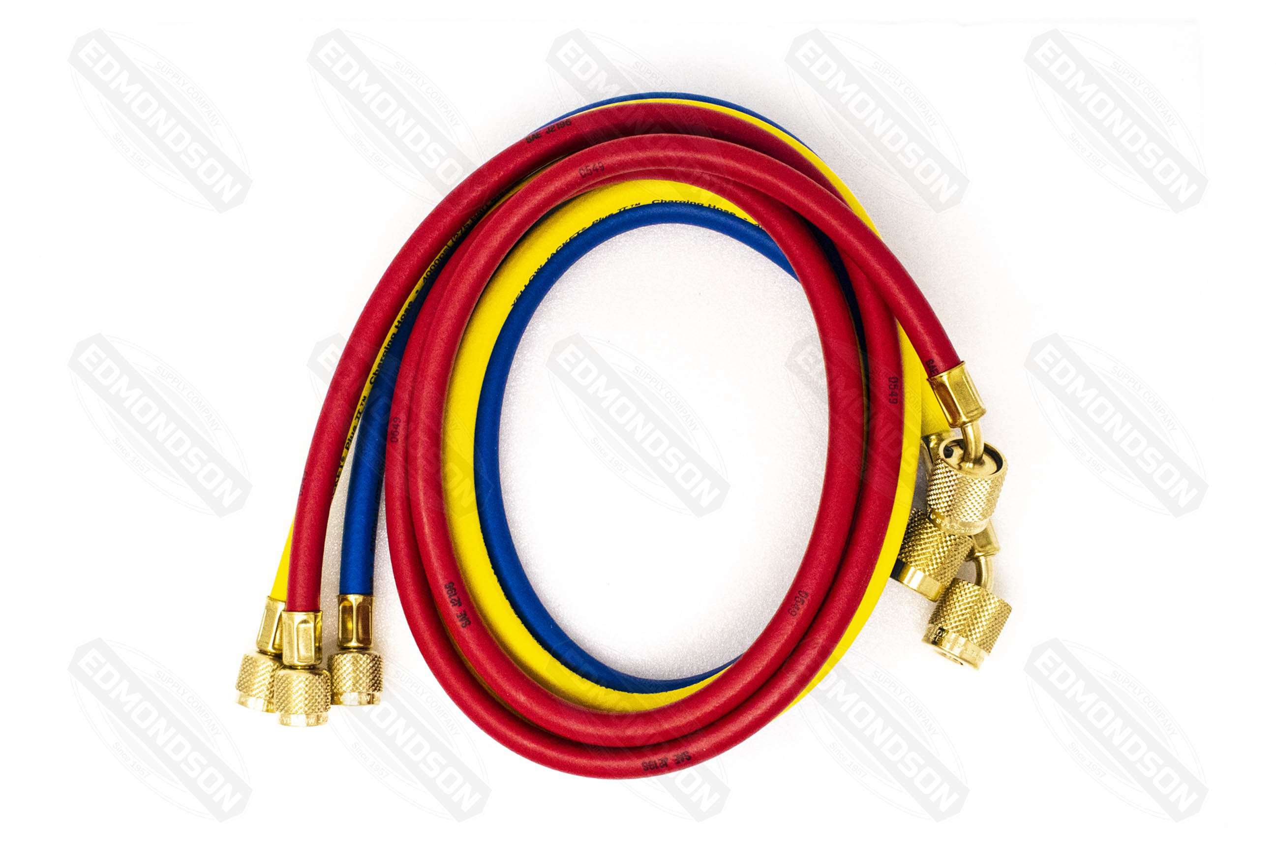 Yellow Jacket 22986 72″, PLUS II™ 1/4″ Hose with SealRight Fitting, 3 pack - Edmondson Supply