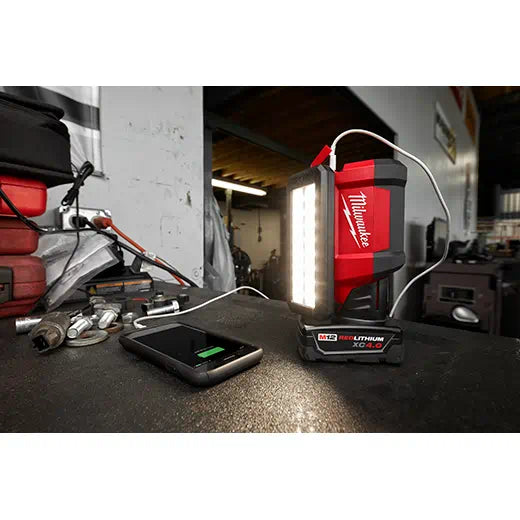 Milwaukee 2367-20 M12™ ROVER™ Service and Repair Flood Light w/ USB Charging - Edmondson Supply