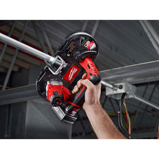 Milwaukee 2429-21XC M12™ Cordless Sub-Compact Band Saw Kit - Edmondson Supply